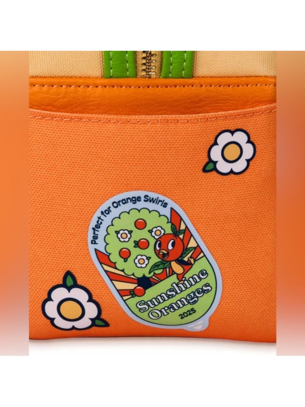 Loungefly Orange Bird & Spike Backpack EPCOT Flower & Garden Fest NWT - Picture 4 of 9